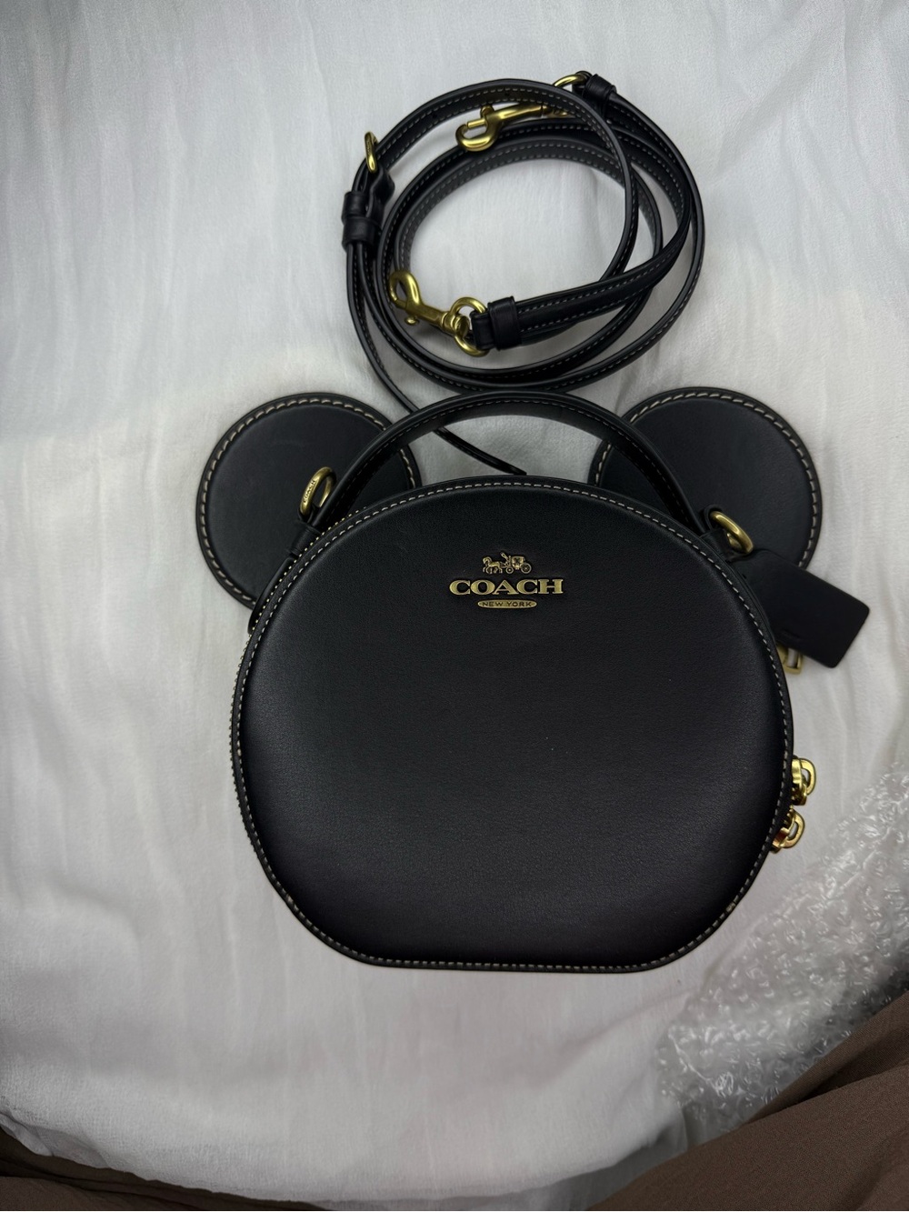 Disney X Coach Mickey Mouse Ear Bag
